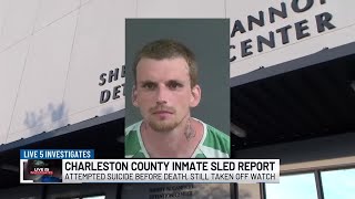 VIDEO: Charleston County inmate attempted suicide before death, still taken off watch