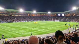 Scotland Fans Boo Queens Minutes Applause / 3-0 Ukraine