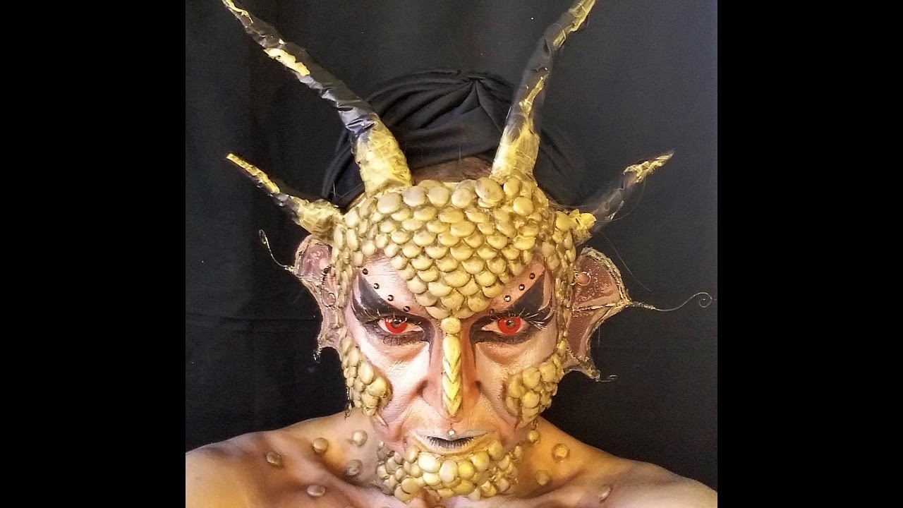 Golden Dragon Queen Make-Up Tutorial Part One 