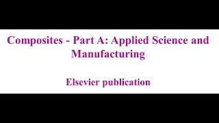 Composites   Part A Applied Science and Manufacturing