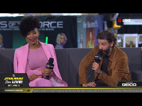 Oscar Isaac & Naomi Ackie Take The Stage At SWCC 2019 | The Star Wars Show Live!