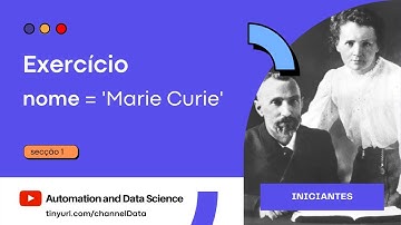 Exercício Python - Strings | Vídeo Solução Curso de Python para Iniciantes
