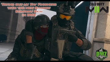 New Shadow Company skin - Favourite Finishing moves in DMZ