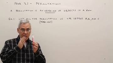 Prob 3.1--Permutations