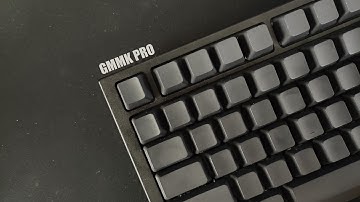 Glorious GMMK Pro | Gateron Black Ink V2 | PBT OEM Profile Blanks - Sound Test