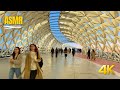 Soire de printemps promenade le long de la rivire astana kazakhstan  asmr 4k