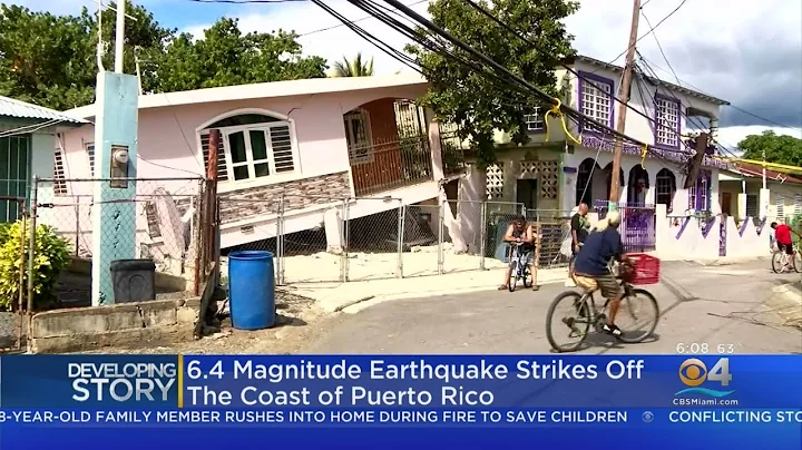 Puerto Rico Rocked By 6.4 Magnitude Earthquake