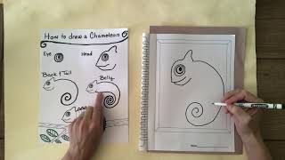 2nd grade Lesson 2 for Sketchbook