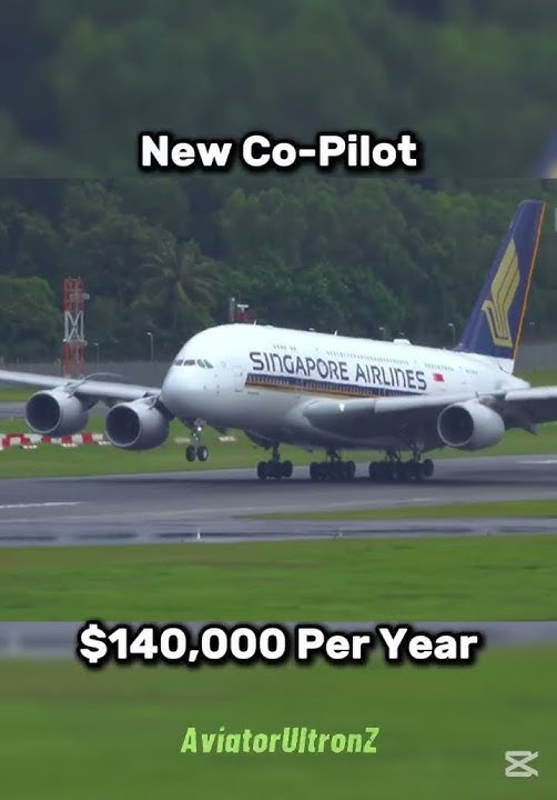 How Much Pilots Earn 🤑 (Singapore Airlines) #aviation #pilot