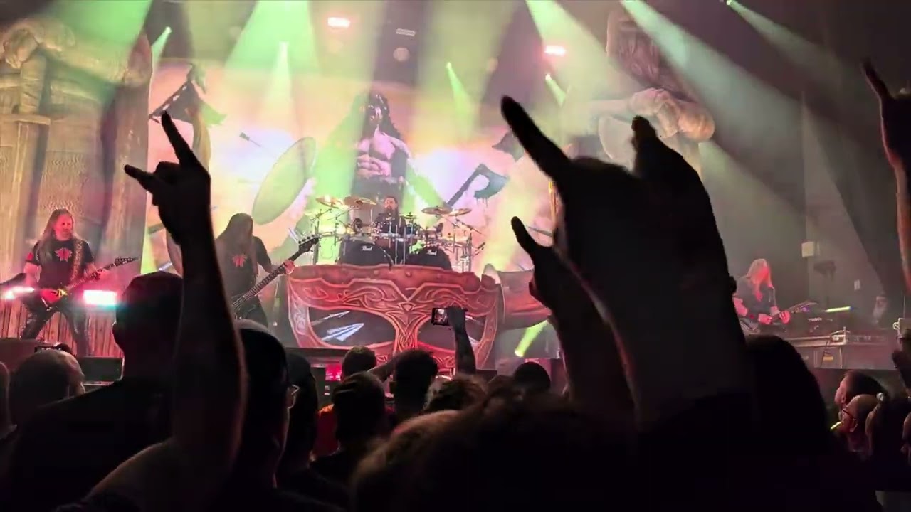 Amon Amarth - Intro / Raven's Flight Live @ The Roxy Atlanta 5/9