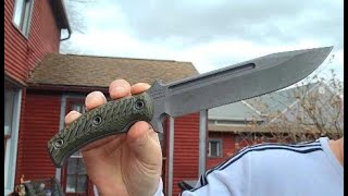 RMJ USA Combat Africa knife review