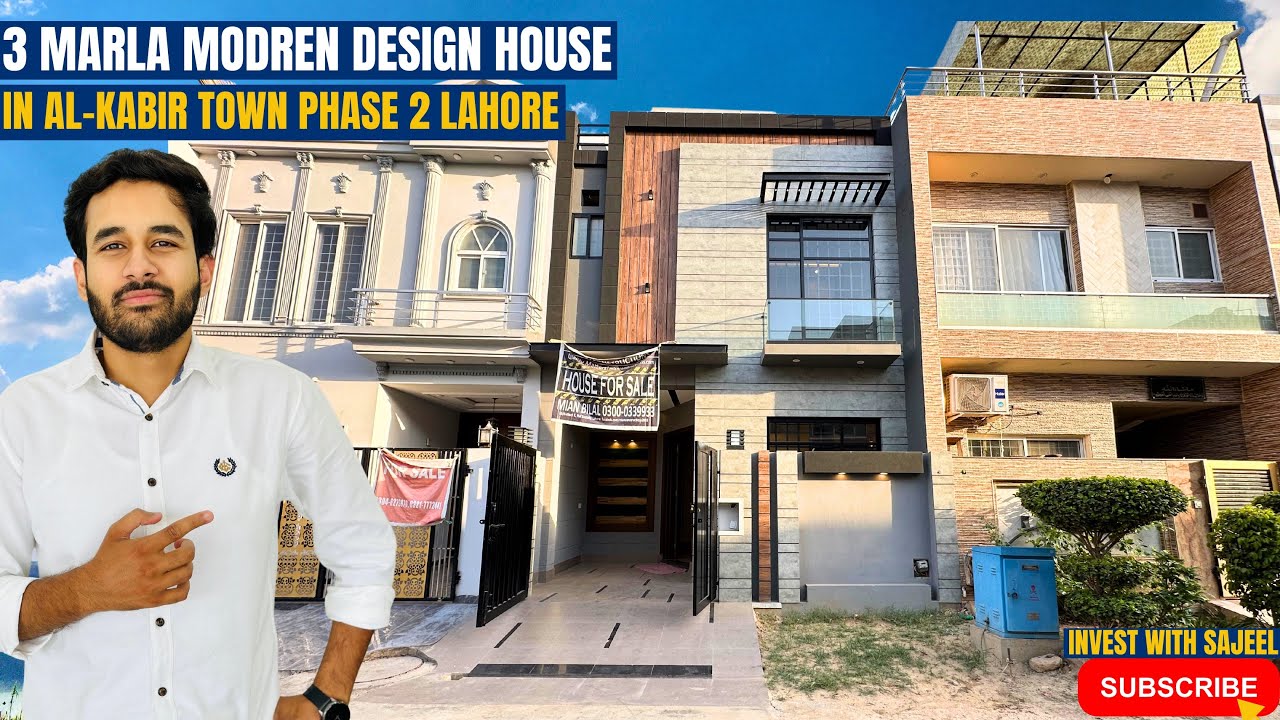3 Marla House 🏠 in AL-KABIR TOWN PHASE 2 Lahore