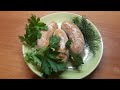 Сардельки куриные, очень простой рецепт