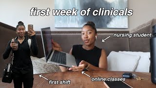 first CLINICAL ROTATION as a nursing student | Accelerated Nursing School