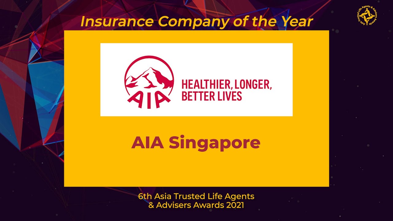 Insurance Company of the Year 2021 AIA Singapore YouTube