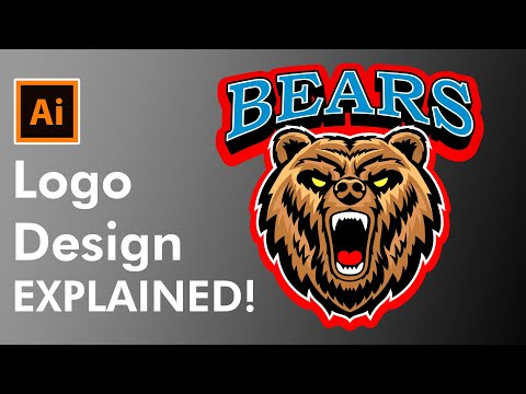 How to create E Sports Mascot Logo - Adobe Illustrator Tutorial