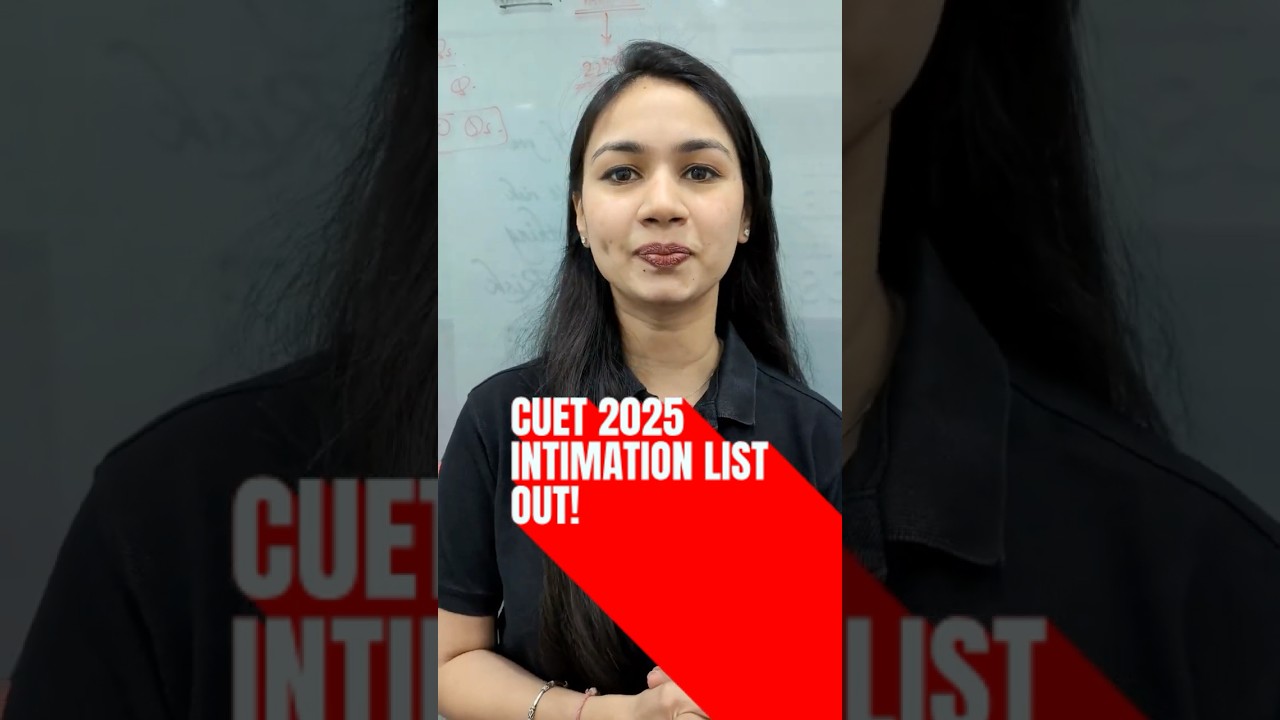 CUET 2025 City Intimation Slip Out 