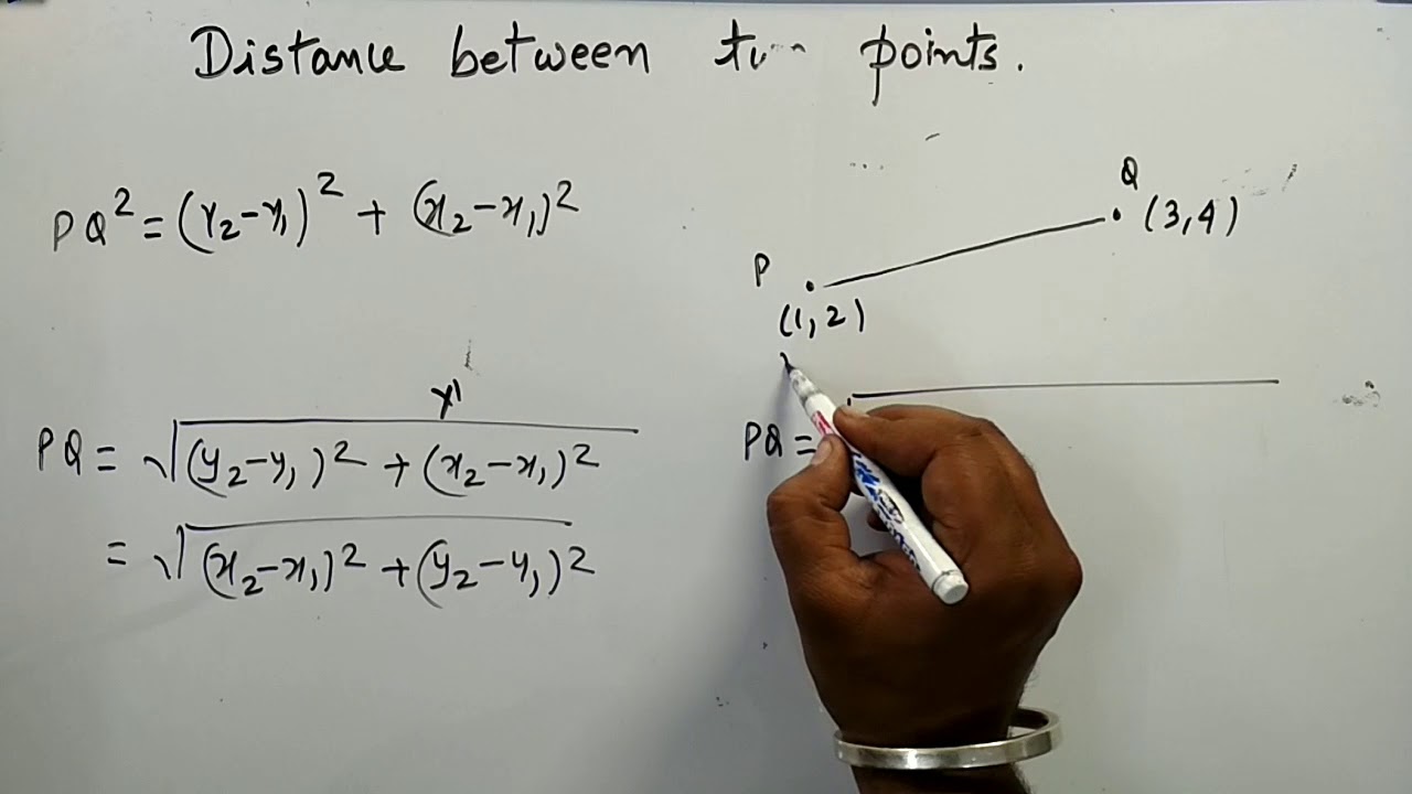 Distance formula derivation | Cartesian System Part 2 | Kamaldheeriya ...