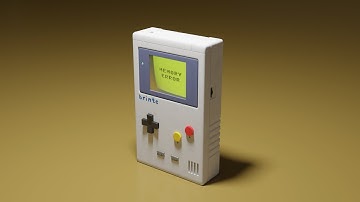 3D Animation Test | Gameboy