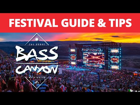 The BASS CANYON 2021 Music Festival/Camping Guide & Tips