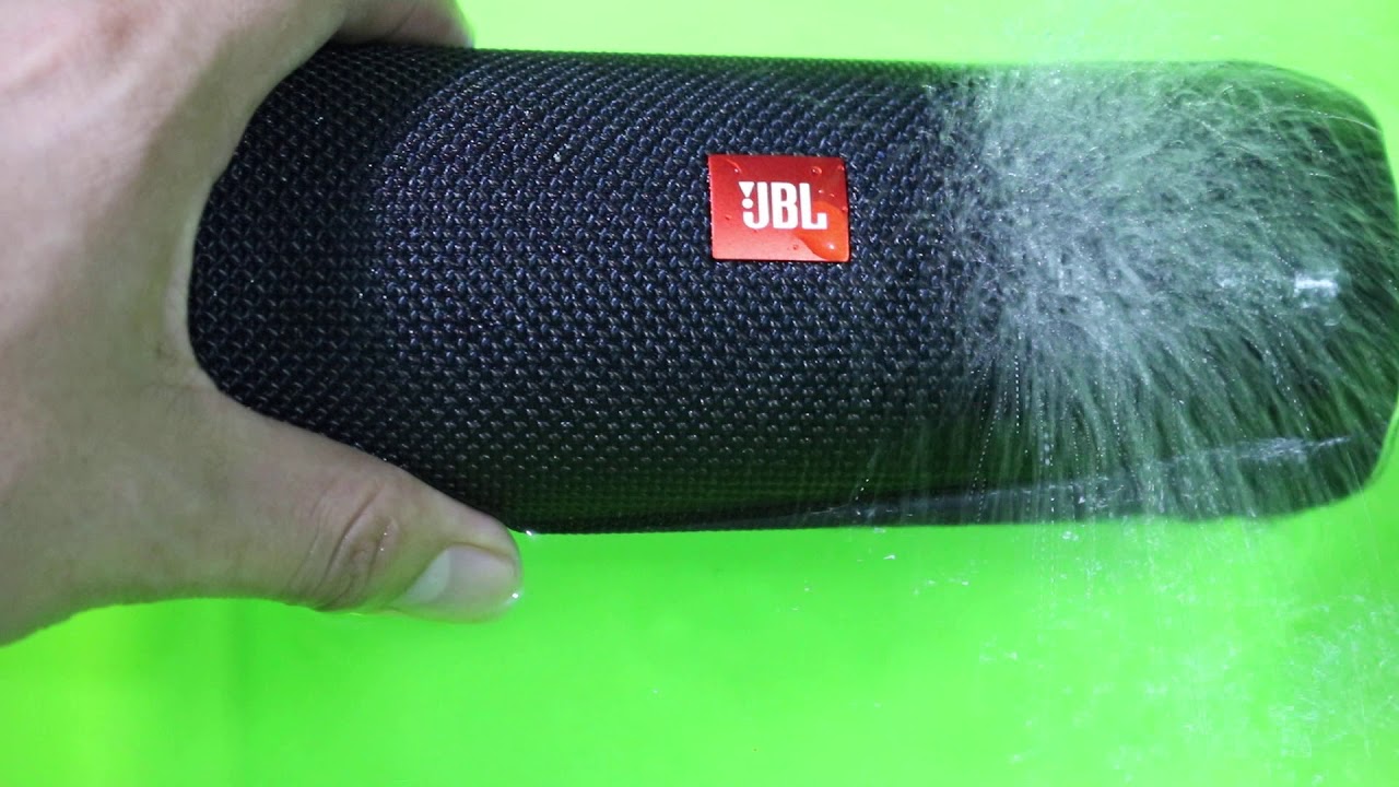 Esperar paso código JBL FLIP 4 prueba resistencia al agua - YouTube
