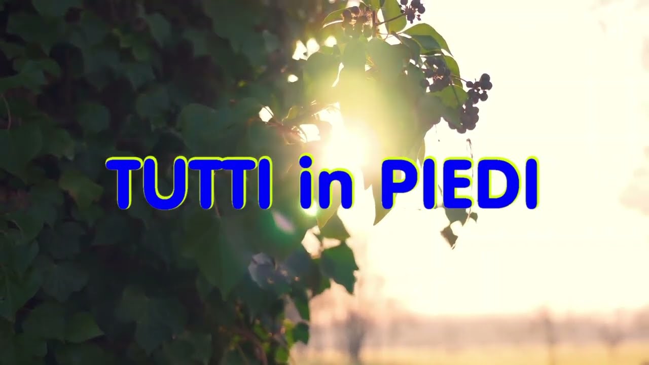 Giosy CENTO - TUTTI IN PIEDI - (Album: UN PARTNER COME DIO e PERFETTA LETIZIA - Laetitia Amoris)