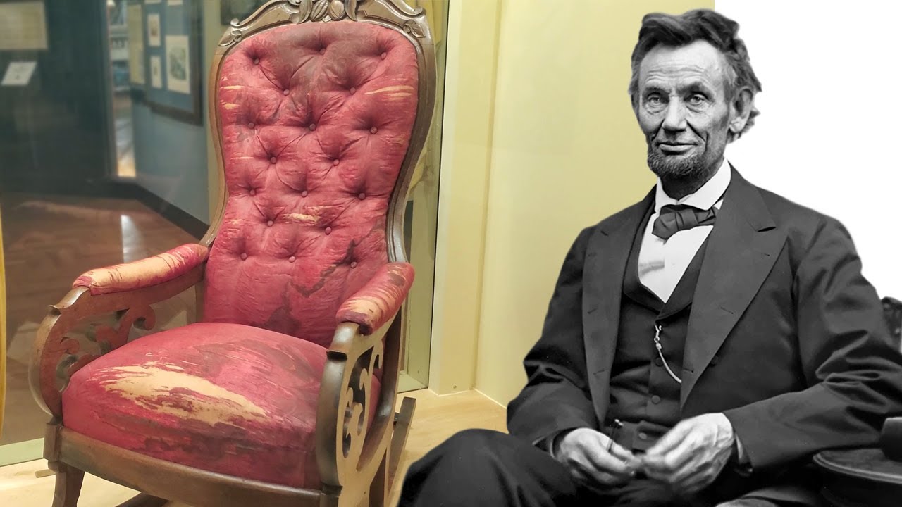 The Chair Lincoln Was Shot In YouTube The Chair Lincoln Was Shot In YouTube