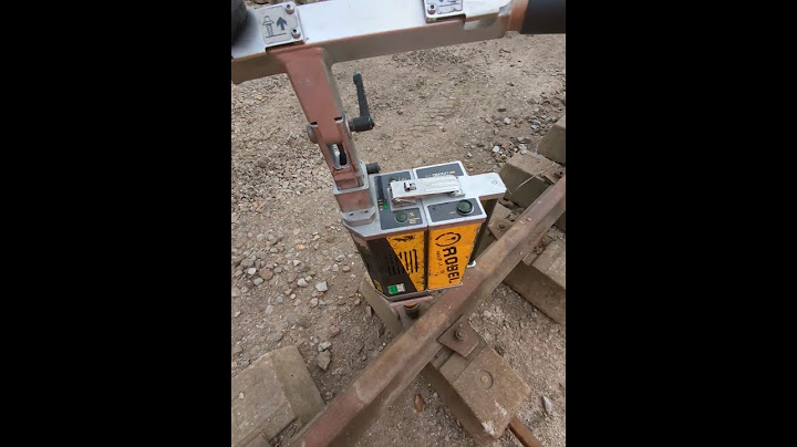 Les outils du rail #2 : la clé à choc électrique ROBEL
