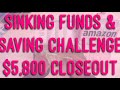 APRIL CLOSEOUT | COUNTING MY SINKING FUNDS &amp; SAVING CHALLENGES #sinkingfunds  #savingchallenge