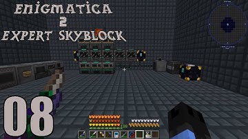 Enigmatica 2 Expert Skyblock 08 - Activating Sieves, Auto Processing, and Iridium!
