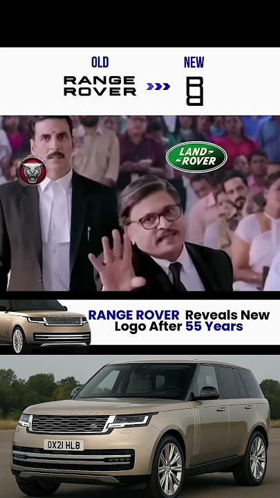 Range Rover reveals new logo after 55 years #rangrover #landrover #rangrovername #defender