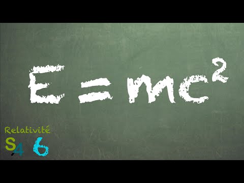 Que signifie vraiment E=mc² ? Relativité 6