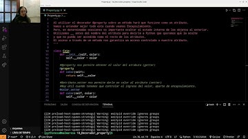 Curso Python - Decorador property - Getters y Setters - Clase 18