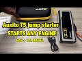 Auxito t5 the ultimate jump starter for all gas engines and all diesel engines up to 12L