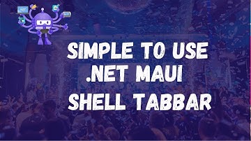 Simple to use .Net MAUI shell tabbar || తెలుగు