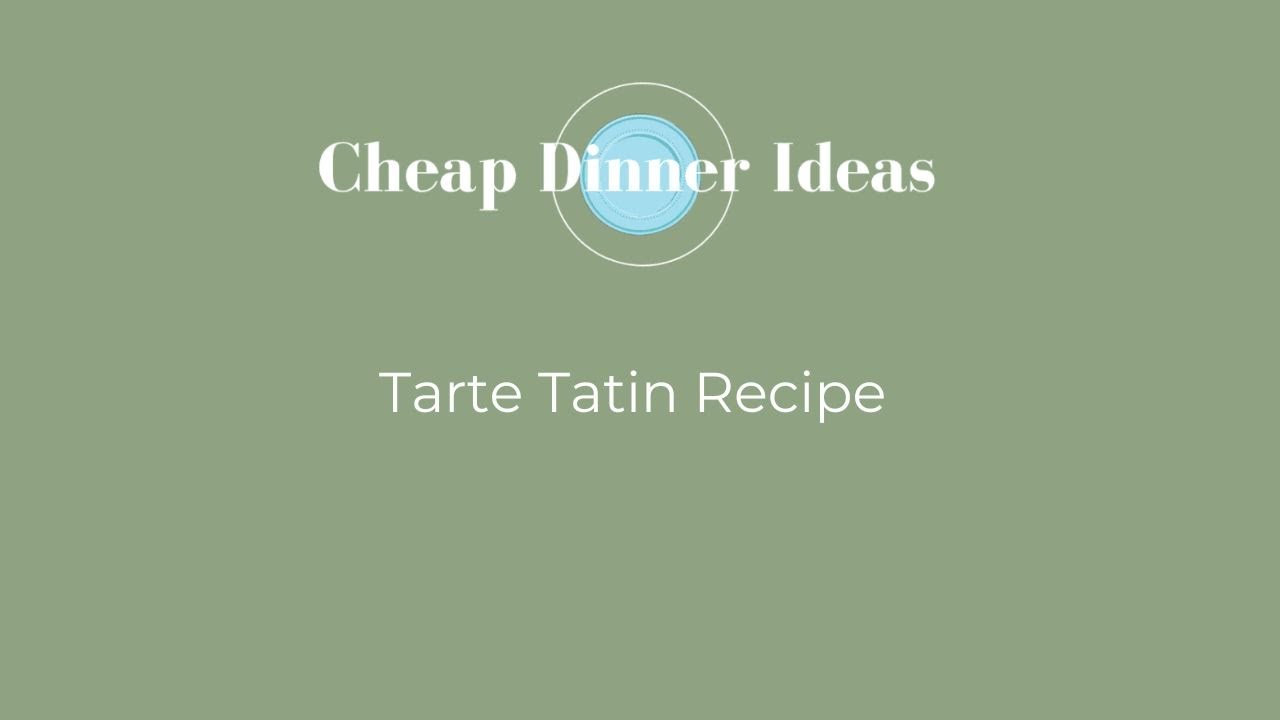 Tarte Tatin - Preppy Kitchen