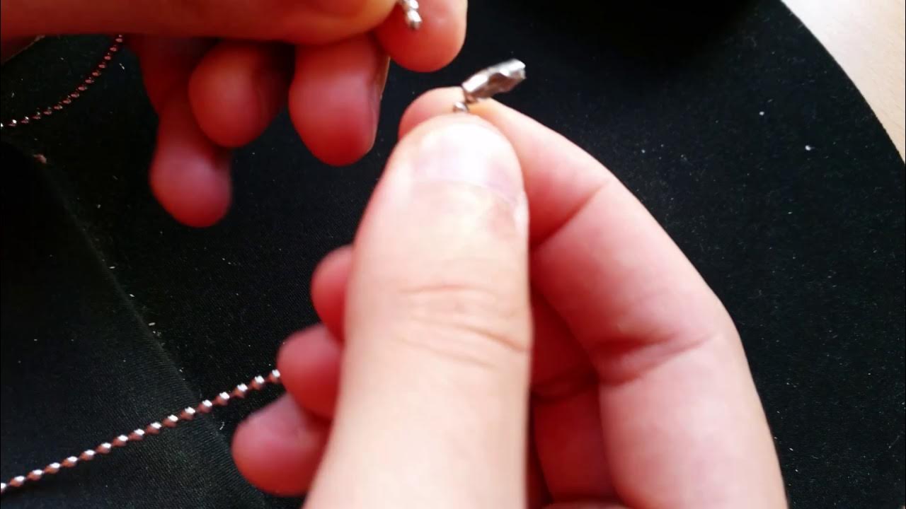 How to open a ball chain YouTube