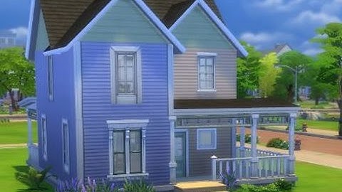 Sims 4 Speed Build Tiny House De Dollhouse Newcrest Lets Play