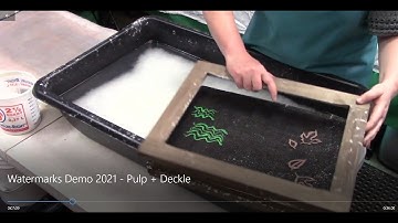 Watermarks Demo 2021 - Pulp + Deckle