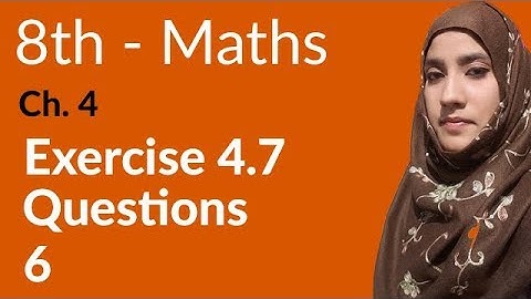 8th Class Math, Financial Arithmetic Ex 4.5 Q 6 - 8th Class Maths PEC