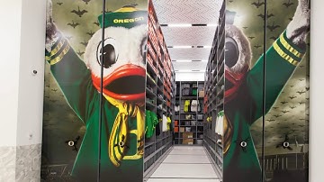 Spacesaver Compact Mobile Storage Systems Combine Style & Funcionality