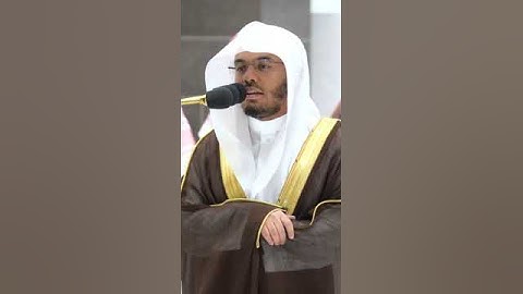 تلاوة فضيلة الشيخ #ياسر_الدوسري من صلاة الفجر 26 ربيع الآخر 1444هـ.