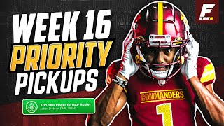 Top 10 Waiver Wire Pickups for Week 16 (2022 Fantasy Football)