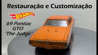 Restauração e customização Hot Wheels Pontiac - GTO 