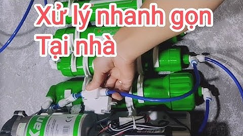 Máy lọc nước chạy liên tục không ngắt,  cách khắc phục nhanh gọn tại nhà | Điện Máy Lê Hoan