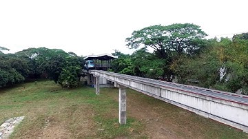 UP Diliman Automated Guideway Transit System - Drone video