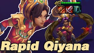 Rapid Fire Qiyana = เตะสุดกระดาน (TFT Set 11)