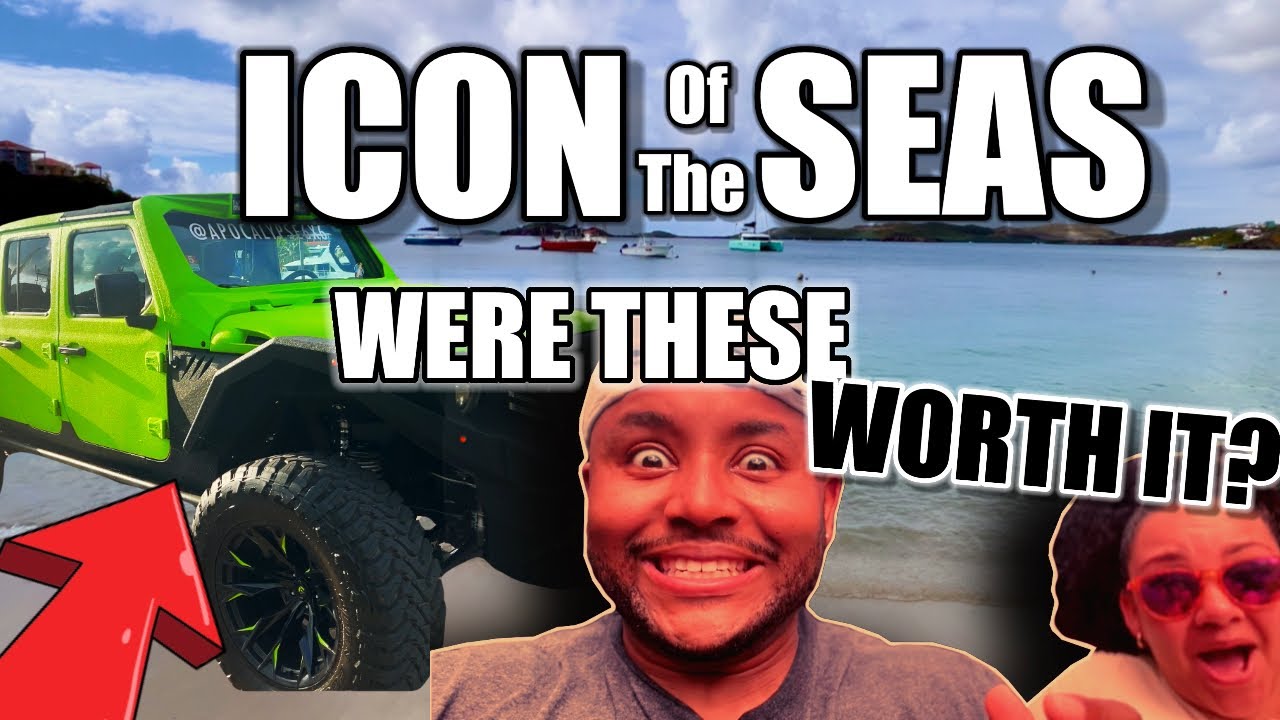 Was this the BEST JEEP tour in ST THOMAS? | ICON OF THE SEAS CRUISE VLOG | Port Day