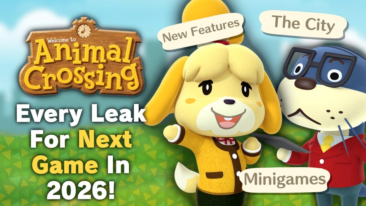 All LEAKS For Animal Crossing In 2026 So Far Next Game YouTube 