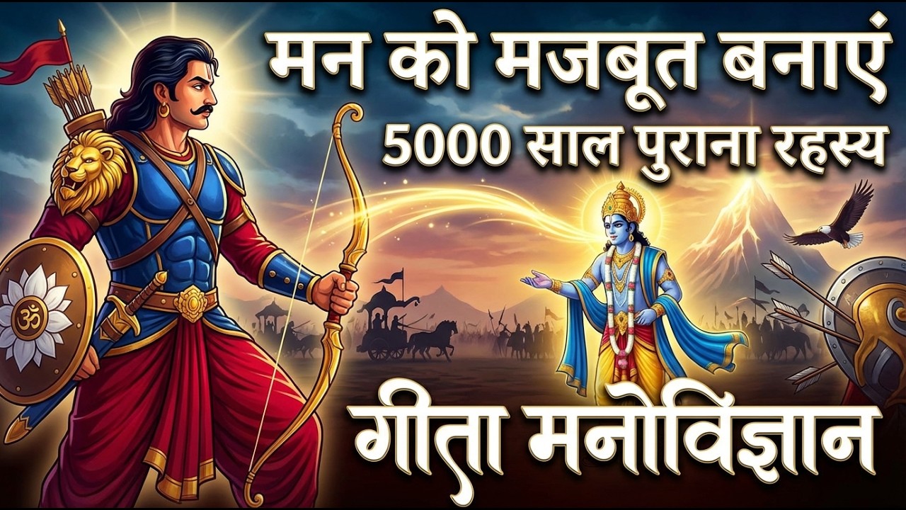 मन को मजबूत कैसे बनाएं? गीता का मनोविज्ञान | How to Build Strong Mind | Bhagavad Gita Psychology